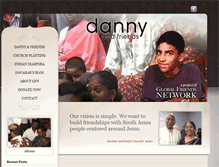 Tablet Screenshot of dannyandfriends.com